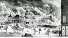 J C Miles 7 July 1877 Great fire of Saint John Corner German and King streets in Canadian Illustrated News